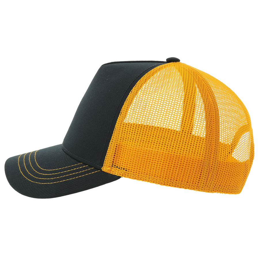 Бейсболка RAPPER CANVAS-S, 5 клиньев, пластиковая застёжка