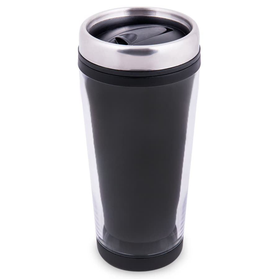 Термокружка DESK под полиграфическую вставку, 350 мл
