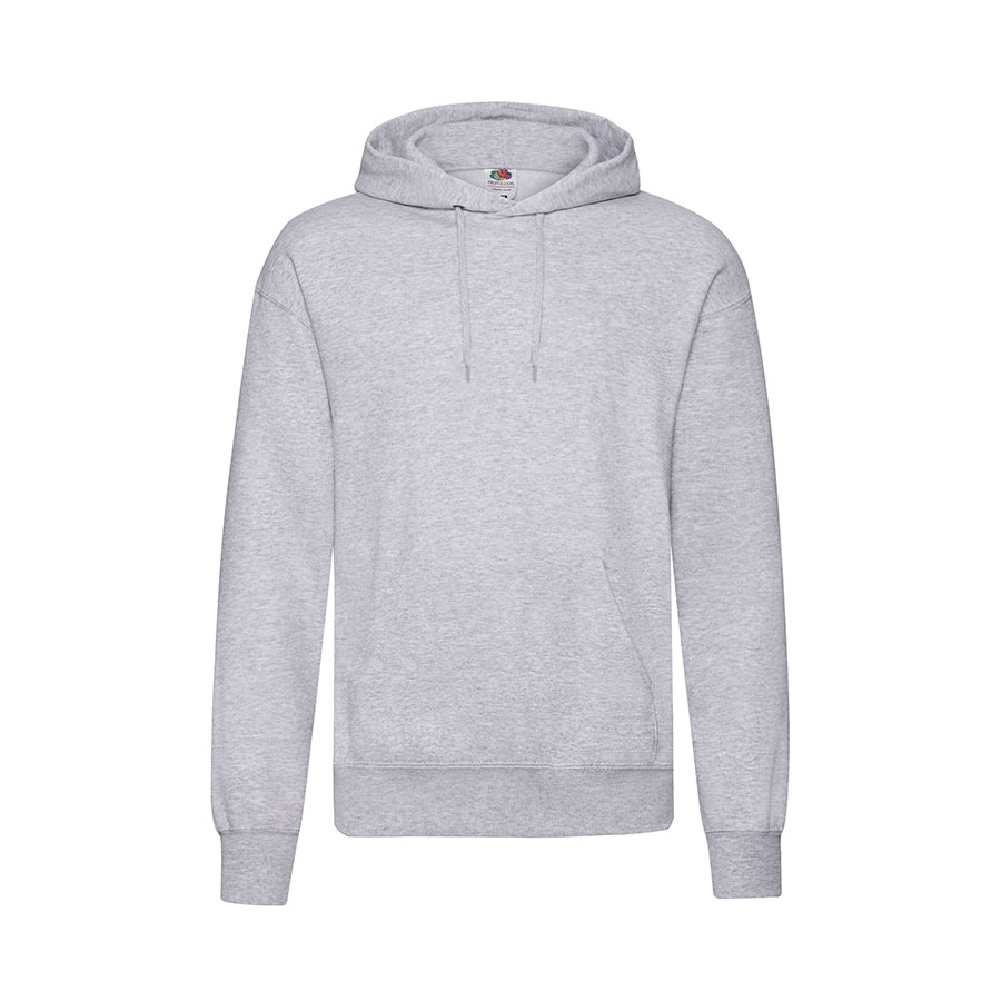 Толстовка "Classic Hooded Sweat", серый меланж_XL, 80% х/б, 20% п/э, 280 г/м2