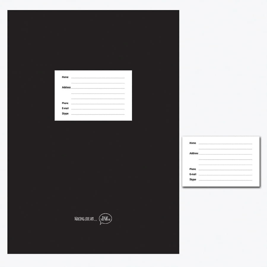 Бизнес-блокнот А5  "Elegance",  мягкая обложка,  в клетку