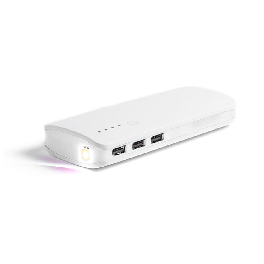 Аккумулятор KAPRIN 10000 mAh DUO-POWER, 10000 mAh, белый