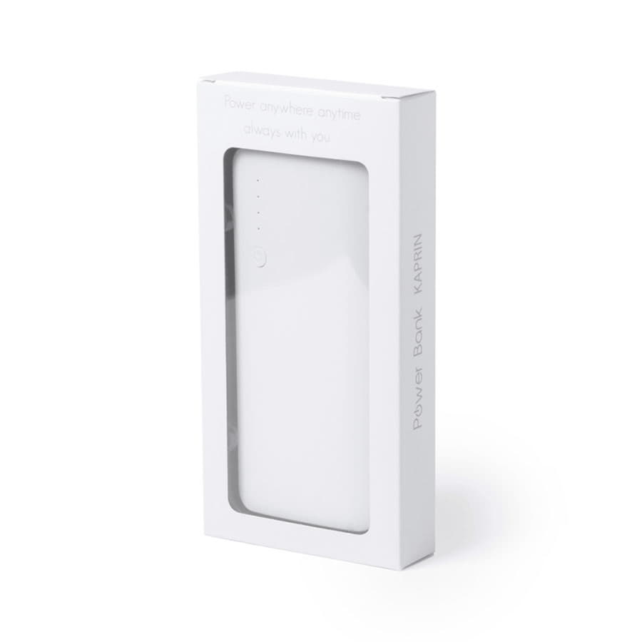 Аккумулятор KAPRIN 10000 mAh DUO-POWER, 10000 mAh, белый