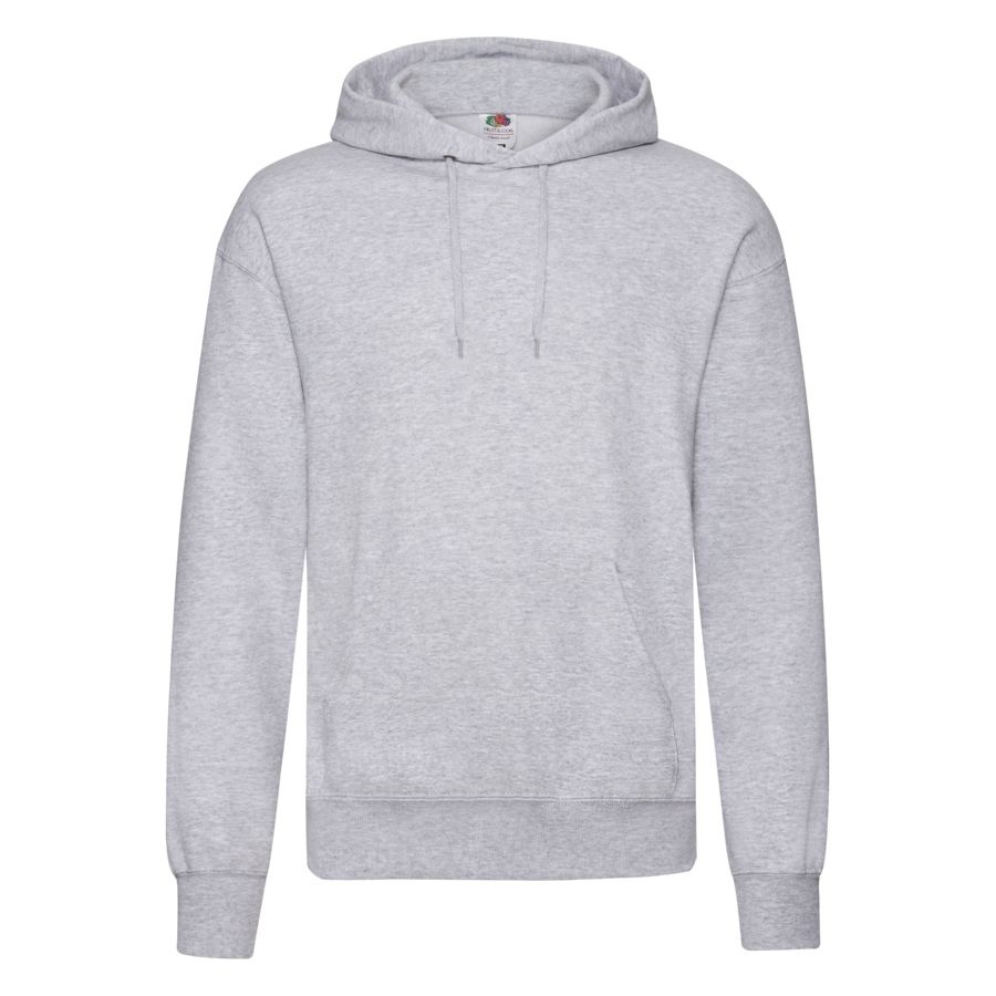 Толстовка "Classic Hooded Sweat", серый меланж_L, 80% х/б, 20% п/э, 280 г/м2