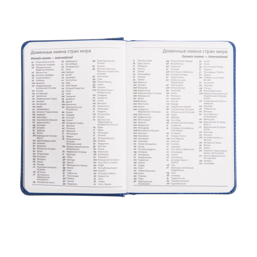 Ежедневник недатированный Joy, А6+,  синий, белый блок, серебряный обрез