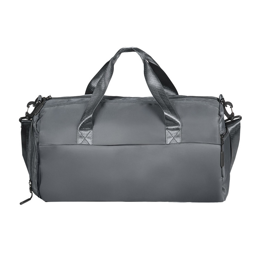 Сумка спортивная "Gym"; серая; 45х21х20 см; полиэстер