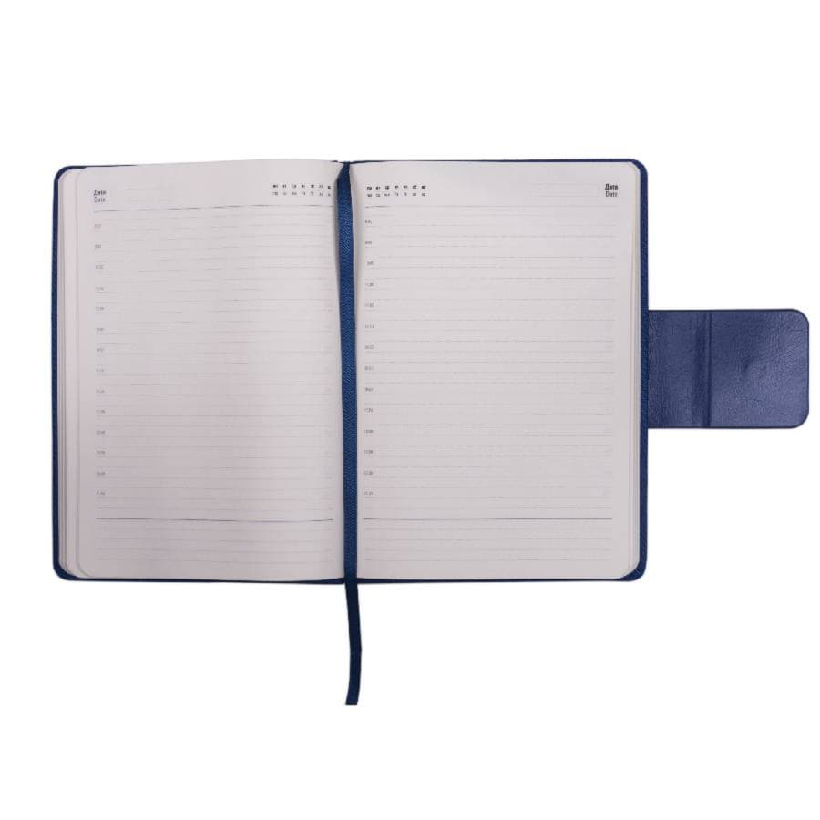 Ежедневник недатированный Mod, А5, светло-серый, кремовый блок