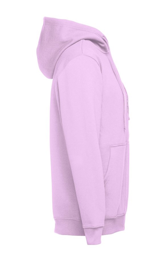 Толстовка мужская с капюшоном на молнии AMSTERDAM, сиреневый, M, 50% хлопок, 50% полиэстер, 320 г/м2