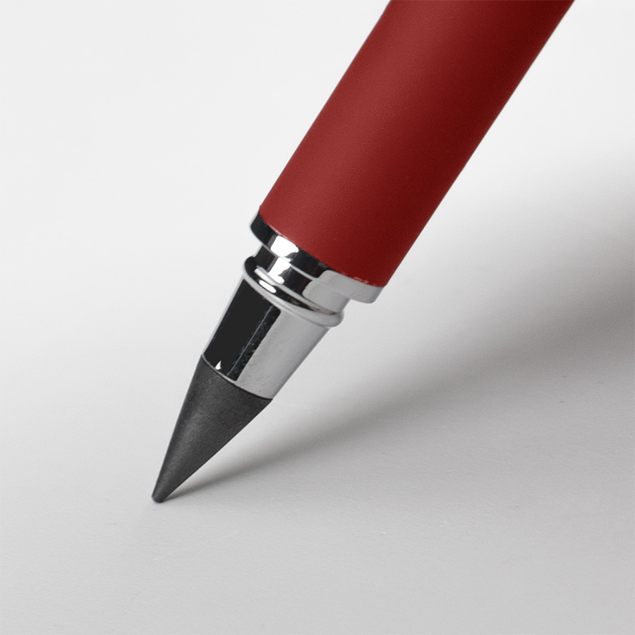 Ручка шариковая + карандаш вечный 2 в 1 soft