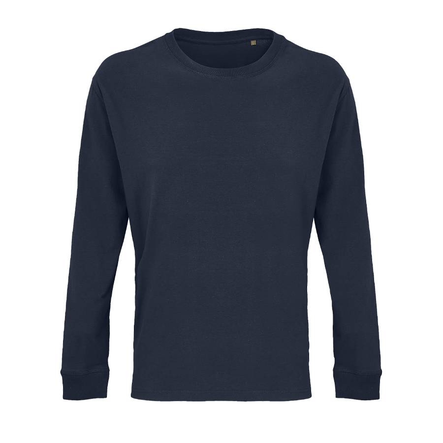 Футболка мужская PIONEER Long Sleeve,темно-синий,XL , 100% хлопок,175 г/м2