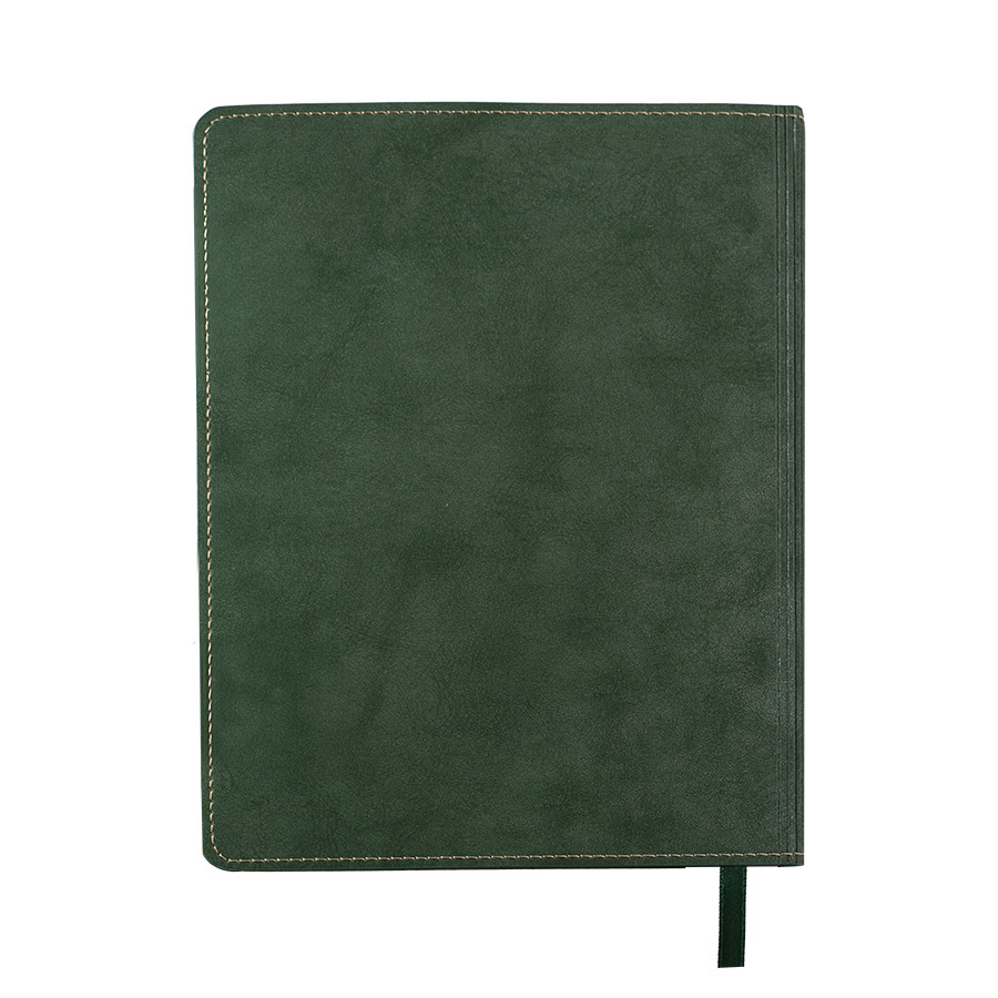 Ежедневник недатированный EMBER, т-зеленый, формат А5, блок в линейку