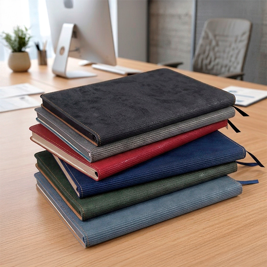 Ежедневник недатированный EMBER, синий, формат А5, блок в линейку