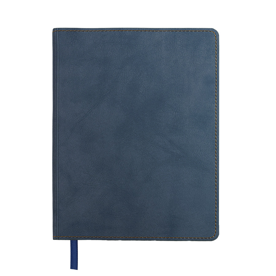 Ежедневник недатированный EMBER, голубой, формат А5, блок в линейку