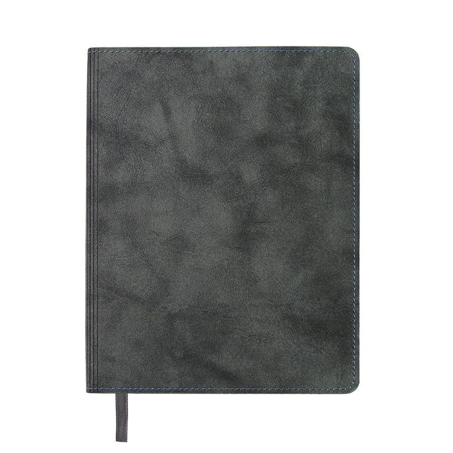 Ежедневник недатированный EMBER, серый, формат А5, блок в линейку