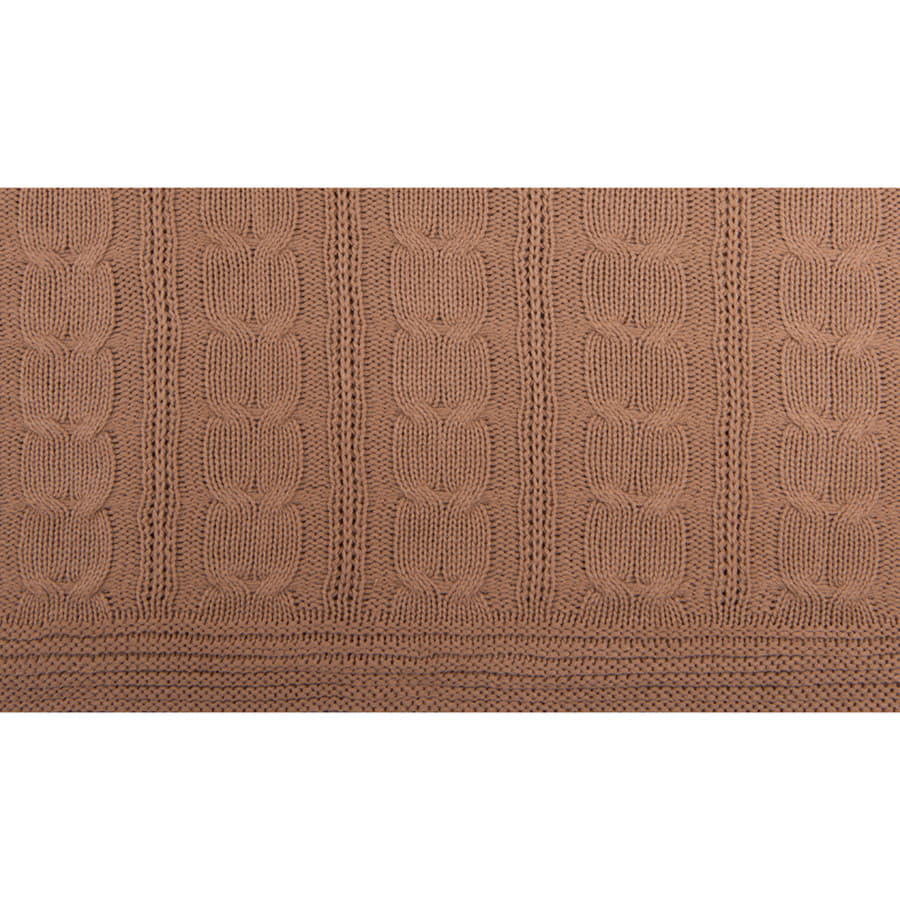 Плед VELVILJE MAXI, песчаный, шерсть 30%, акрил 70%, 180*200 см