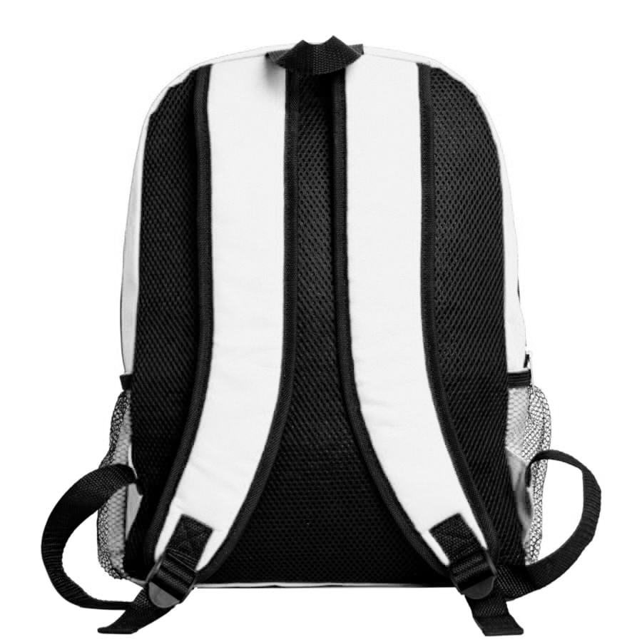 Рюкзак водостойкий "DISCO", белый, 41 x 30 x11 см, 100% полиэстер 600D