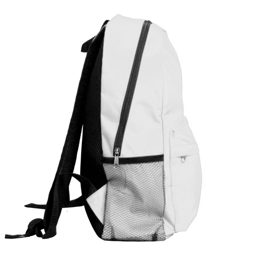 Рюкзак водостойкий "DISCO", белый, 41 x 30 x11 см, 100% полиэстер 600D