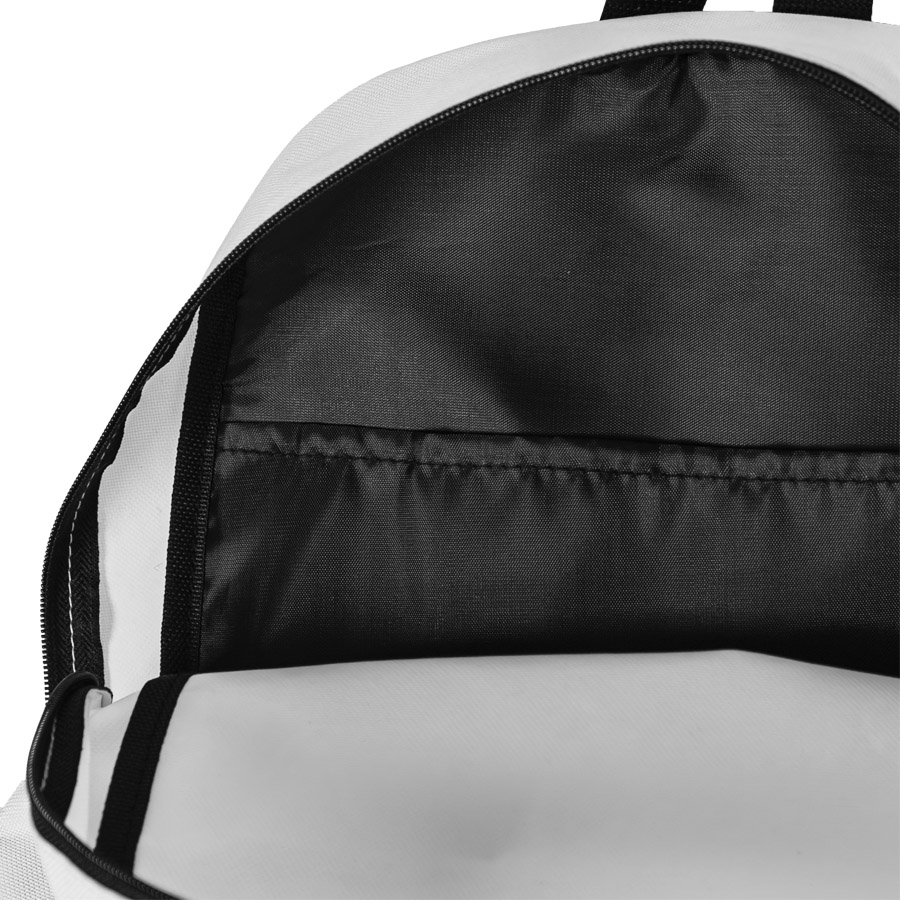 Рюкзак водостойкий "DISCO", белый, 41 x 30 x11 см, 100% полиэстер 600D