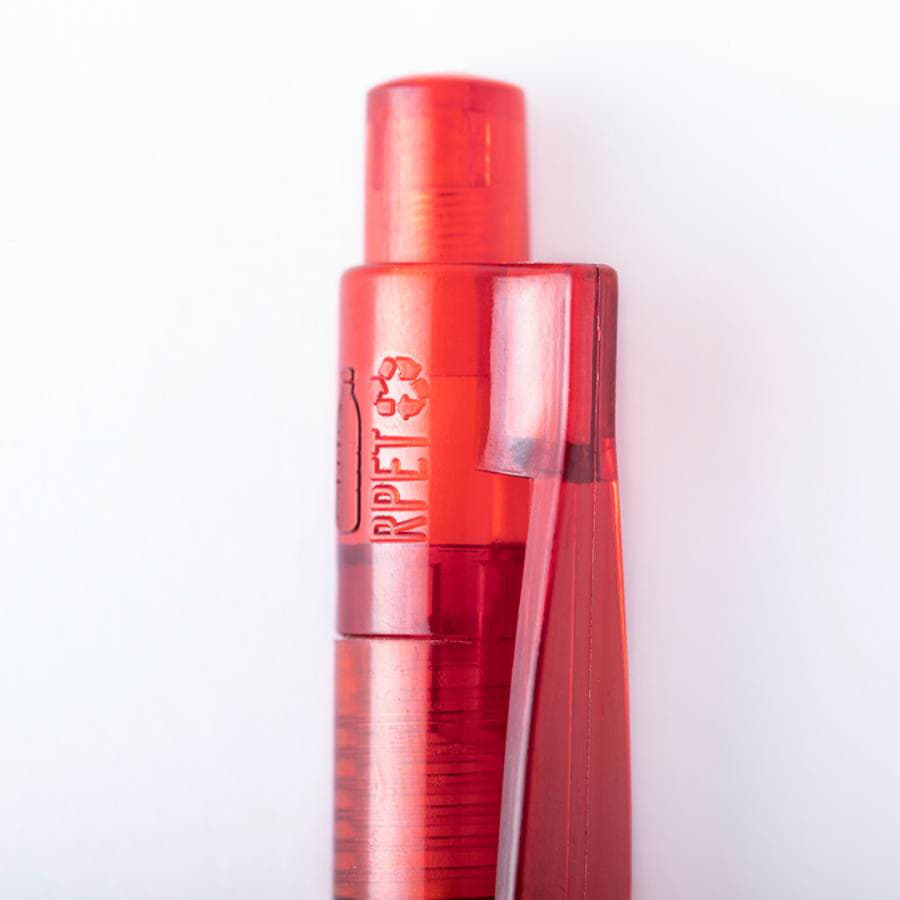 Ручка шариковая HISPAR, RPET пластик, зеленый