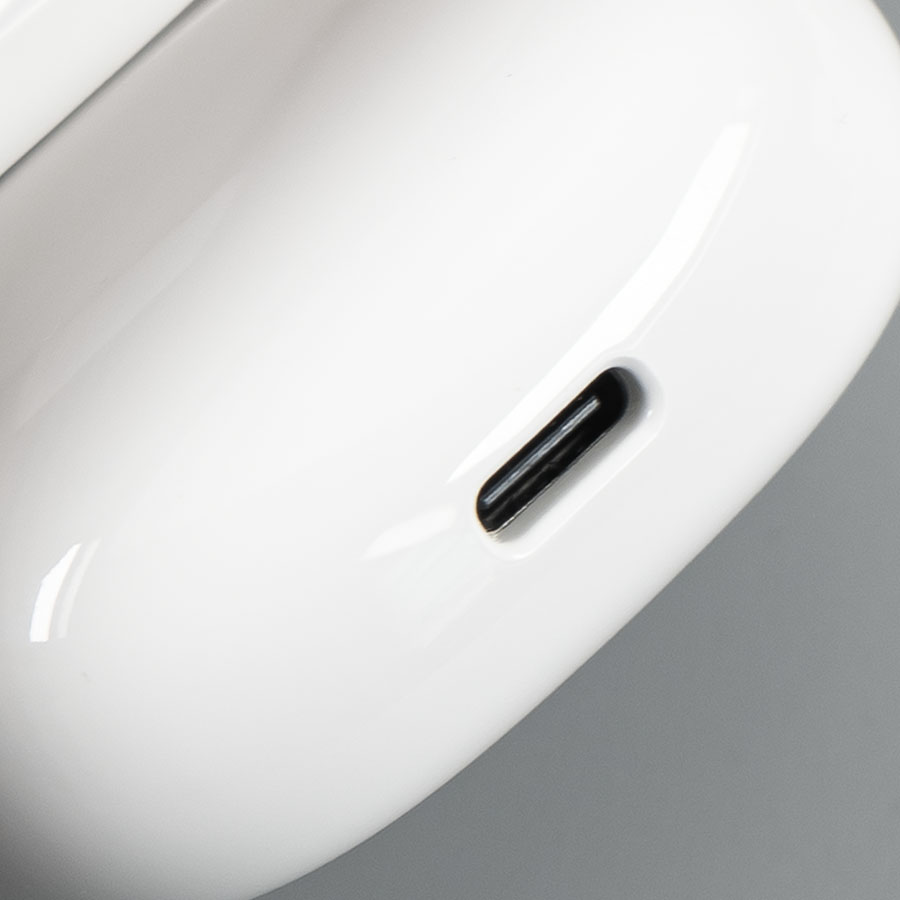 Наушники ECHO беспроводные без амбушюр, пластиковый корпус, белые