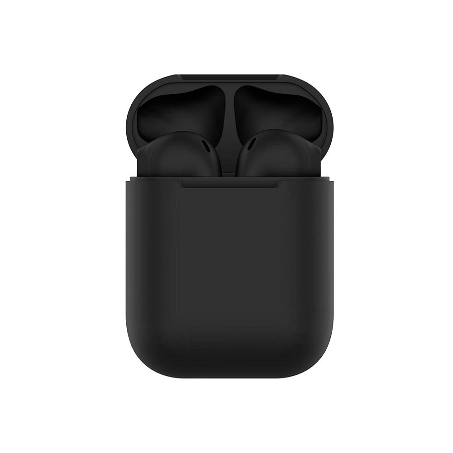 Наушники беспроводные с зарядным боксом TWS AIR SOFT, цвет черный 