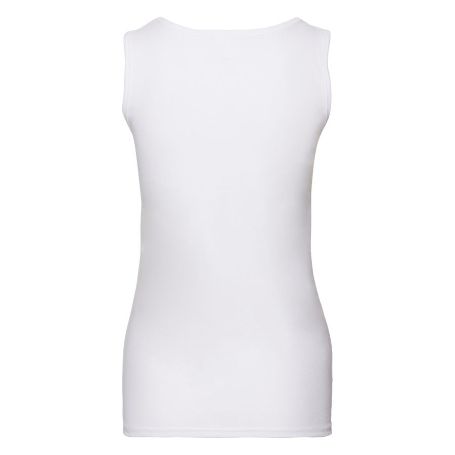 Майка женская "Lady-Fit Valueweight Vest", белый,XS, 97% хлопок,3%полиэстер, 165 г/м2