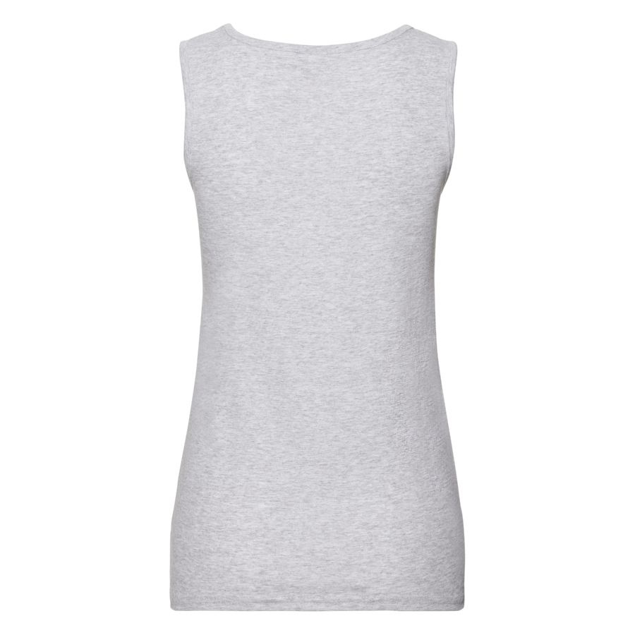 Майка женская "Lady-Fit Valueweight Vest", серо-лиловый,XL, 97% хлопок,3%полиэстер, 165 г/м2