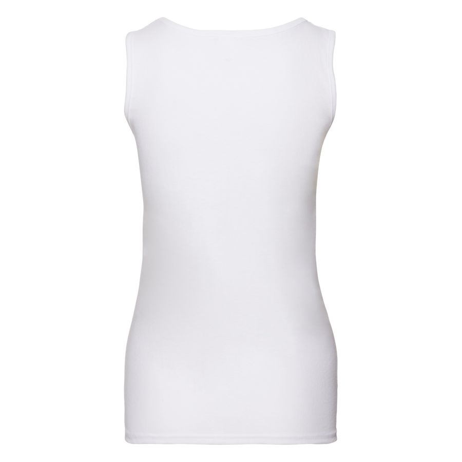 Майка женская "Lady-Fit Valueweight Vest", белый,S, 97% хлопок,3%полиэстер, 165 г/м2