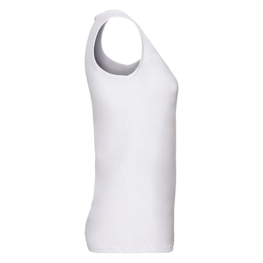 Майка женская "Lady-Fit Valueweight Vest", белый,S, 97% хлопок,3%полиэстер, 165 г/м2