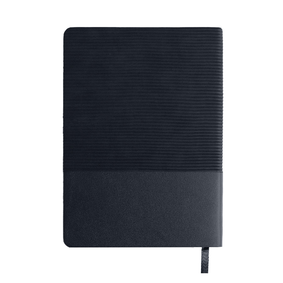 Ежедневник недатированный RIFF, т-синий, формат А5, блок в линейку