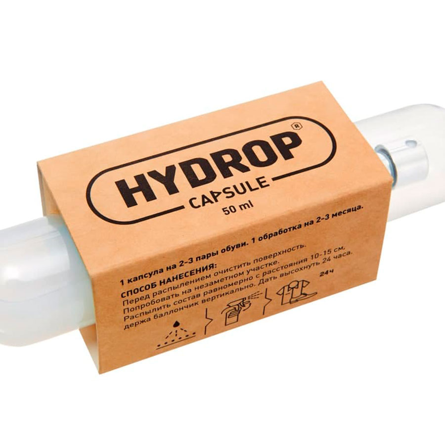 Водоотталкивающий спрей HYDROP TEXTILE CAPSULE