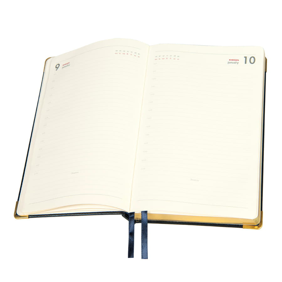 Ежедневник полудатированный Rarity, A5, темно-бордо, рециклированная кожа, кремовый блок, подарочная