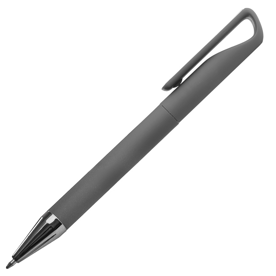 Ручка шариковая GLOSSY GUN с покрытием soft touch