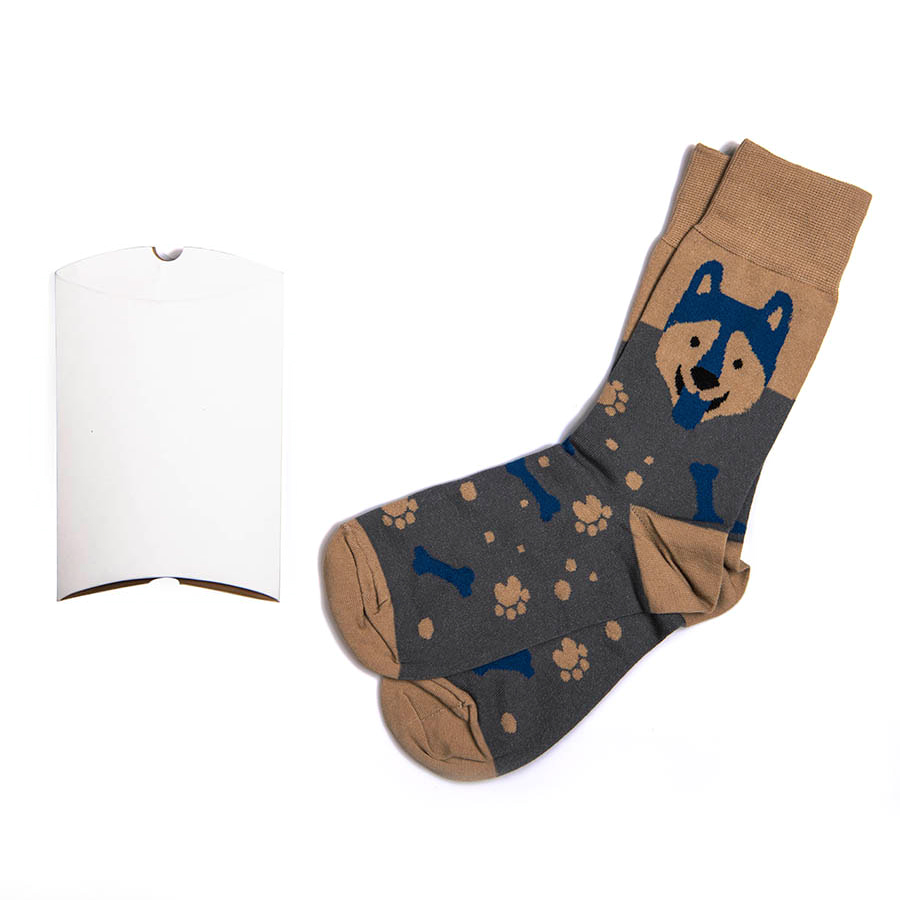 Носки подарочные  "Хаски" в упаковке