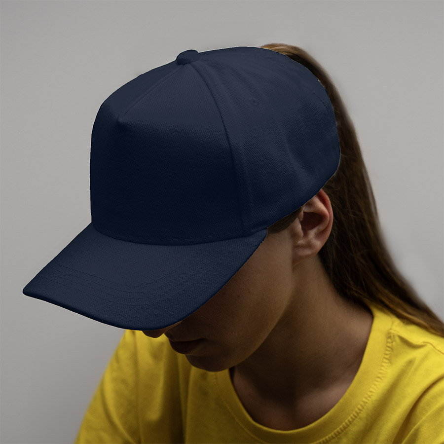 Бейсболка Boston, 5 клиньев, металлическая застежка