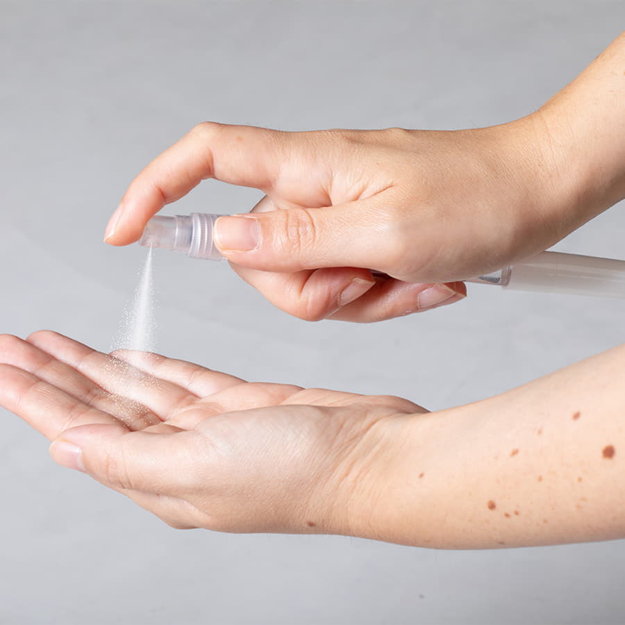 Ручка шариковая DIXTER с емкостью для жидкости, 10 мл, пластик