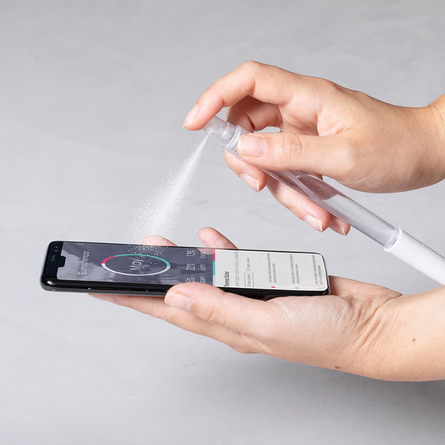 Ручка шариковая DIXTER с емкостью для жидкости, 10 мл, пластик