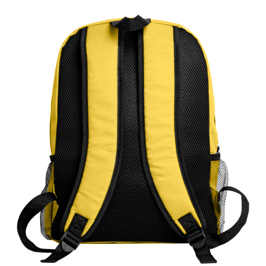 Рюкзак водостойкий "DISCO", желтый, 41 x 30 x11 см, 100% полиэстер 600D