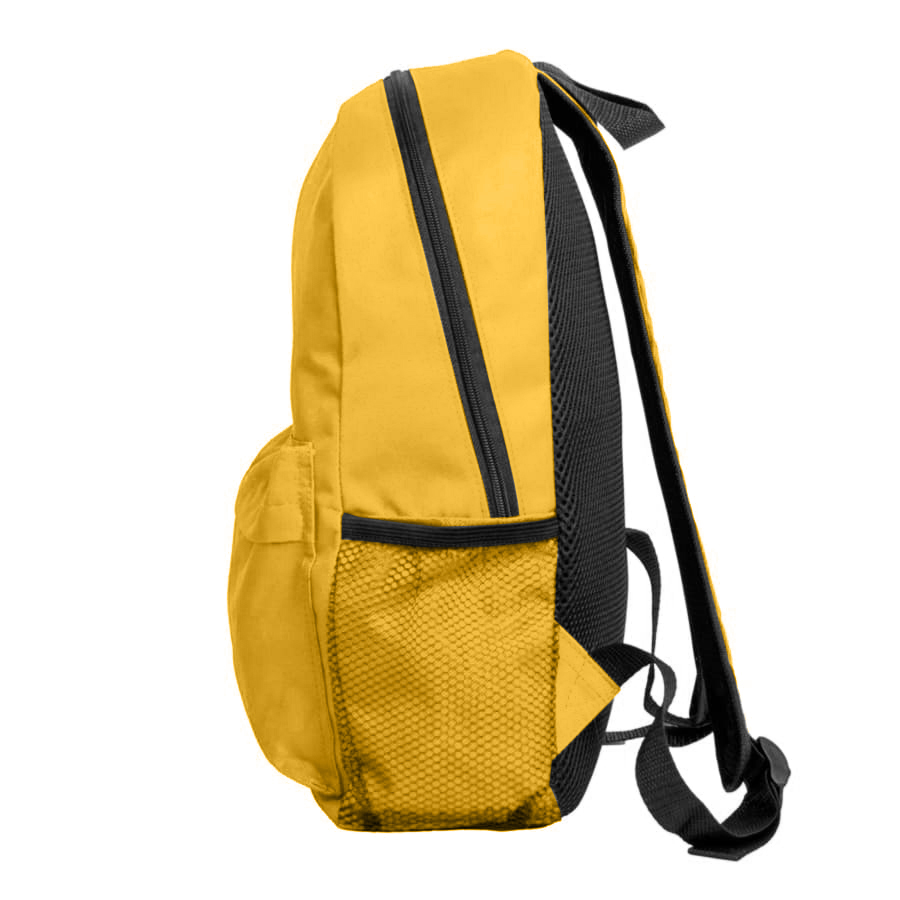 Рюкзак водостойкий "DISCO", желтый, 41 x 30 x11 см, 100% полиэстер 600D