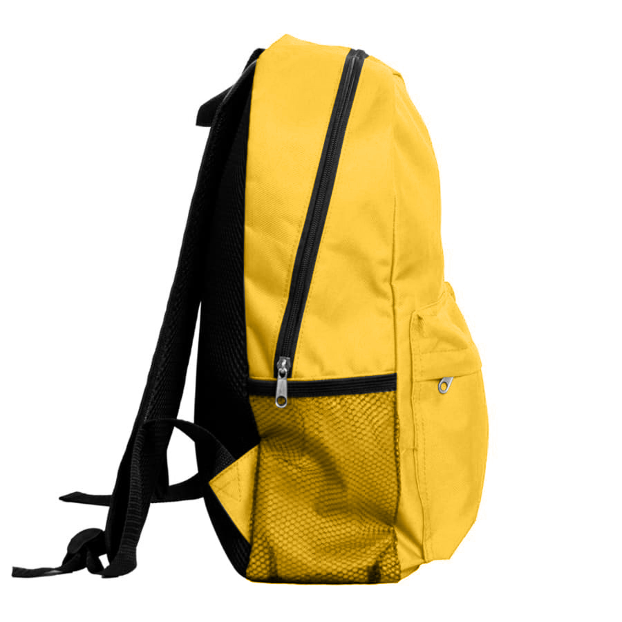 Рюкзак водостойкий "DISCO", желтый, 41 x 30 x11 см, 100% полиэстер 600D
