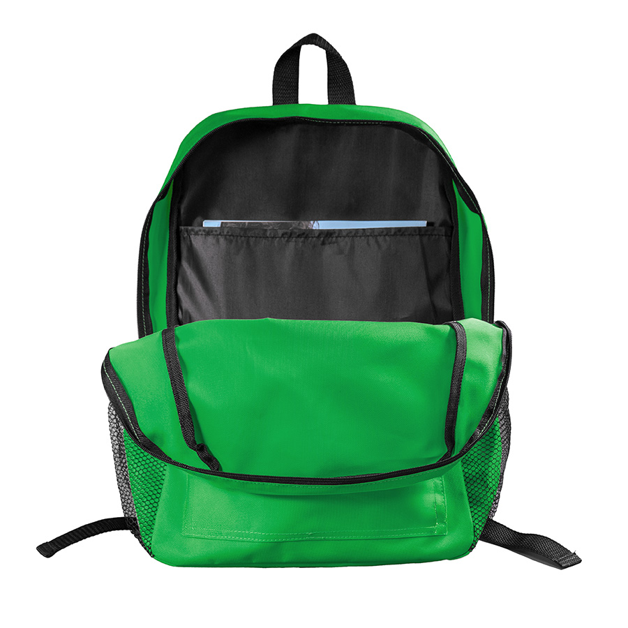 Рюкзак водостойкий " DISCO", зеленый, 41 x 30 x 11 см, 100%  полиэстер 600D