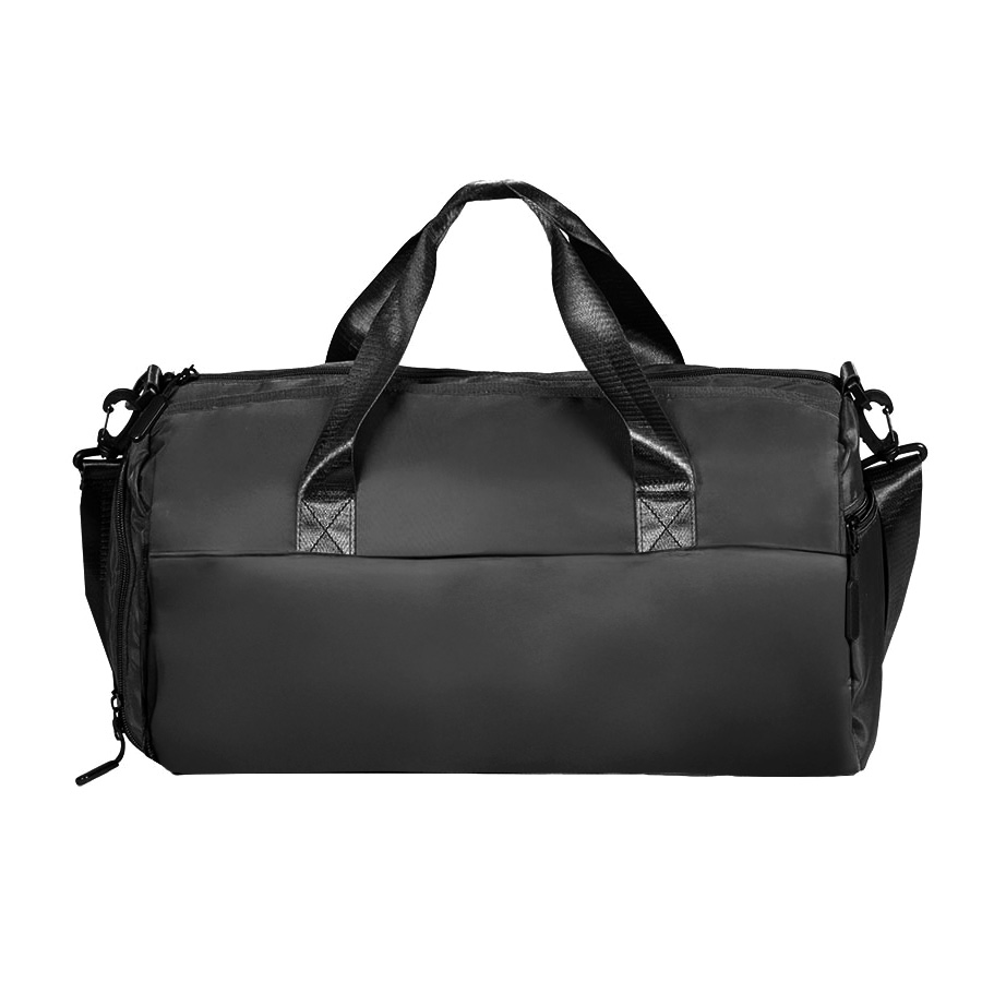 Сумка спортивная "Gym"; чёрная; 45х21х20 см; полиэстер