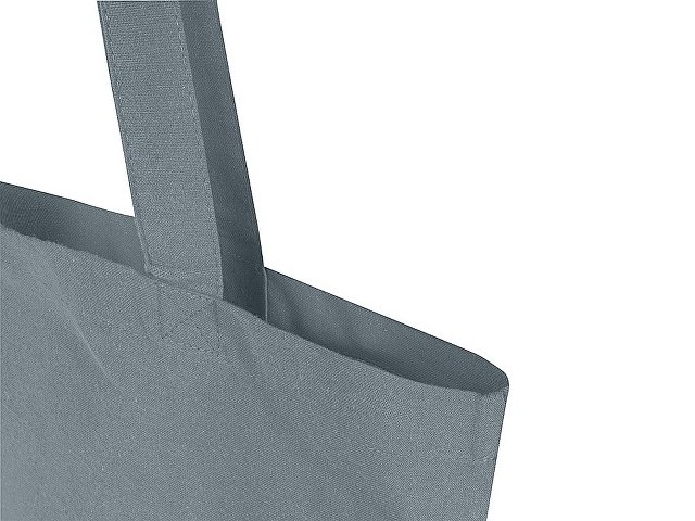 Эко-сумка «Мадрас Блэнд» из переработанного хлопка 140 г/м2