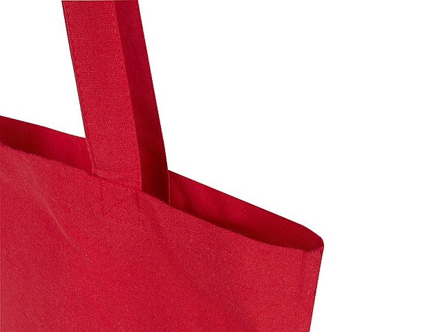 Эко-сумка «Мадрас Блэнд» из переработанного хлопка 140 г/м2