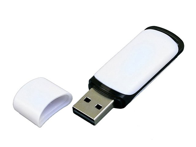 USB 2.0- флешка на 4 Гб с цветными вставками