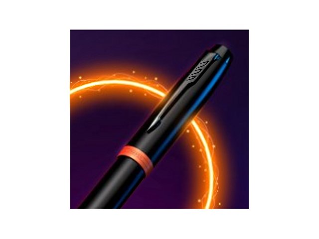 Ручка-роллер Parker «IM Vibrant Rings Flame Orange»