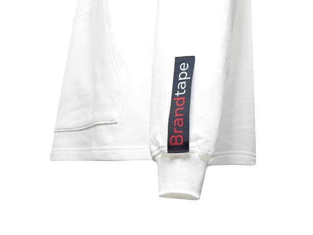 Худи оверсайз «Alpha.01» унисекс, с миксом видов нанесения