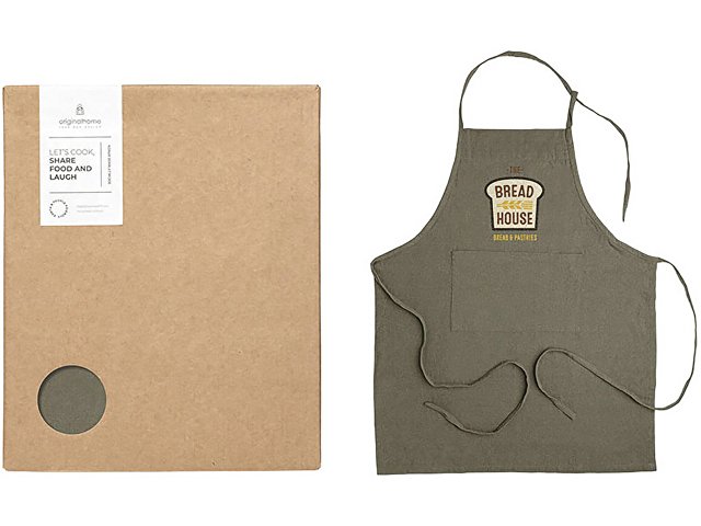 Фартук из переработанных материалов