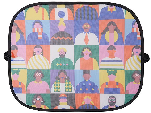 Комплект из 2-х автомобильных солнцезащитных экранов с возможностью полноцветной печати