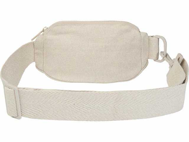 Сумка через плечо «Кресент» из переработанного хлопка 500 г/м2