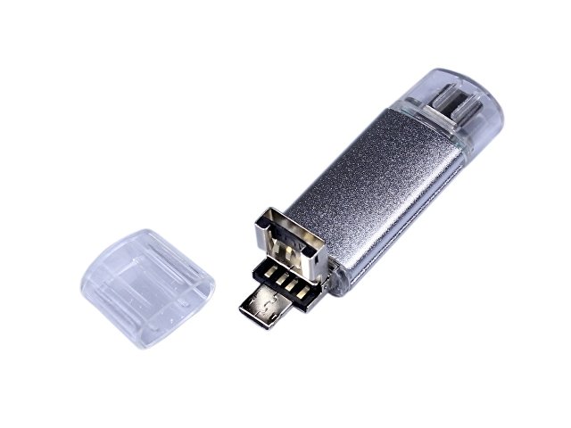 USB 2.0/micro USB/Type-C- флешка на 16 Гб